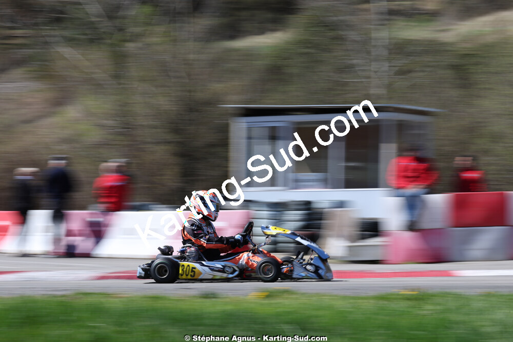 29 & 30/03/2025 : 2ème manche du Championnat du Sud au circuit d’Aigues-Vives (photos Stéphane Agnus) 2025 — karting