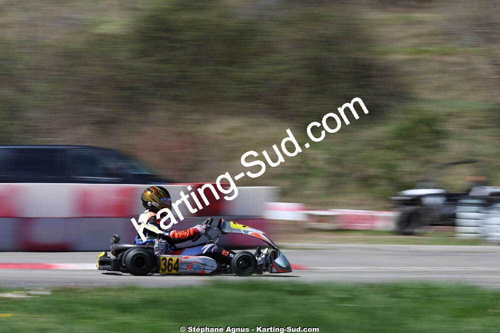 29 & 30/03/2025 : 2ème manche du Championnat du Sud au circuit d’Aigues-Vives (photos Stéphane Agnus) 2025 — karting