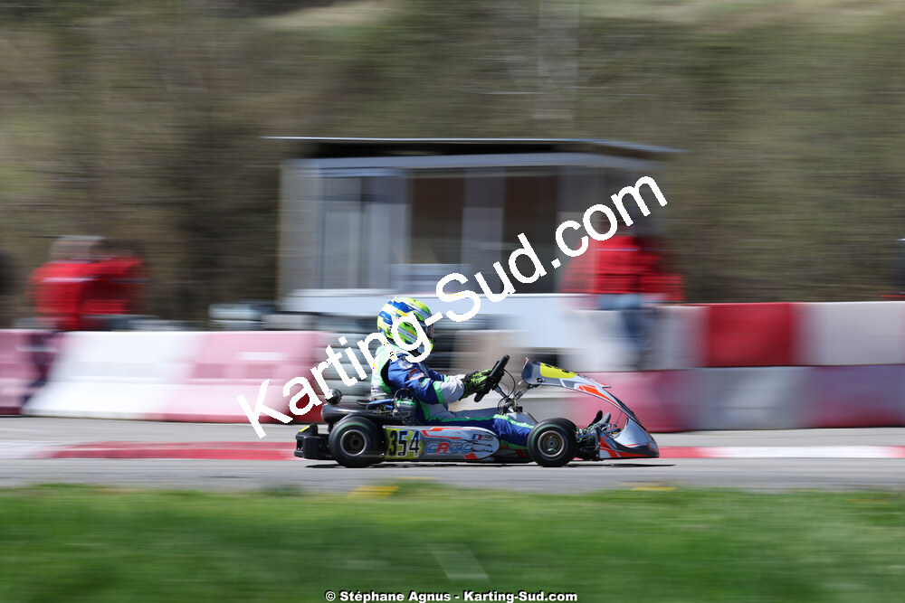 29 & 30/03/2025 : 2ème manche du Championnat du Sud au circuit d’Aigues-Vives (photos Stéphane Agnus) 2025 — karting