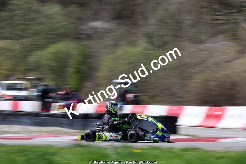 29 & 30/03/2025 : 2ème manche du Championnat du Sud au circuit d’Aigues-Vives (photos Stéphane Agnus) 2025 — karting