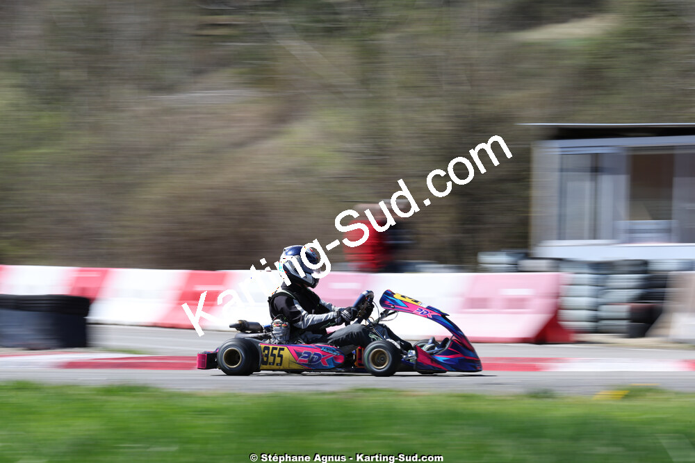 29 & 30/03/2025 : 2ème manche du Championnat du Sud au circuit d’Aigues-Vives (photos Stéphane Agnus) 2025 — karting