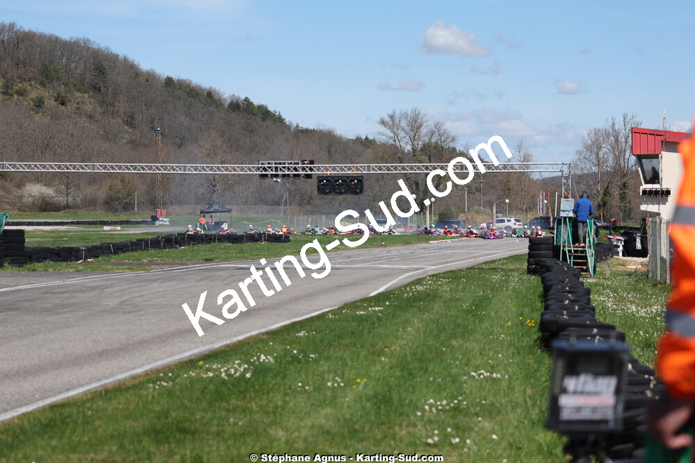29 & 30/03/2025 : 2ème manche du Championnat du Sud au circuit d’Aigues-Vives (photos Stéphane Agnus) 2025 — karting