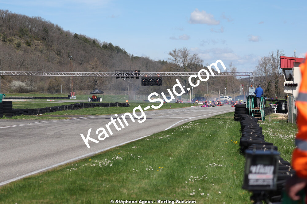 29 & 30/03/2025 : 2ème manche du Championnat du Sud au circuit d’Aigues-Vives (photos Stéphane Agnus) 2025 — karting