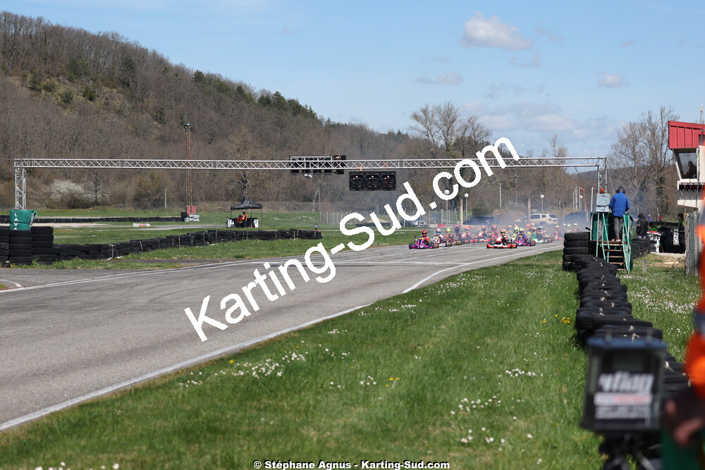 29 & 30/03/2025 : 2ème manche du Championnat du Sud au circuit d’Aigues-Vives (photos Stéphane Agnus) 2025 — karting