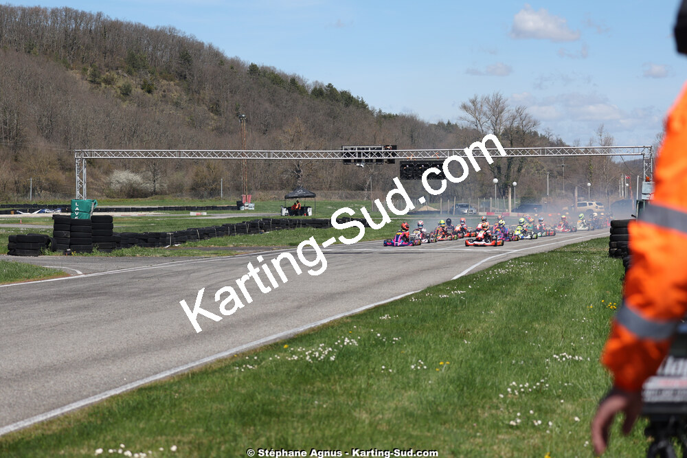 29 & 30/03/2025 : 2ème manche du Championnat du Sud au circuit d’Aigues-Vives (photos Stéphane Agnus) 2025 — karting