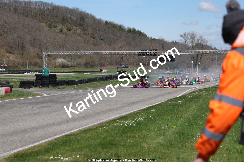 29 & 30/03/2025 : 2ème manche du Championnat du Sud au circuit d’Aigues-Vives (photos Stéphane Agnus) 2025 — karting