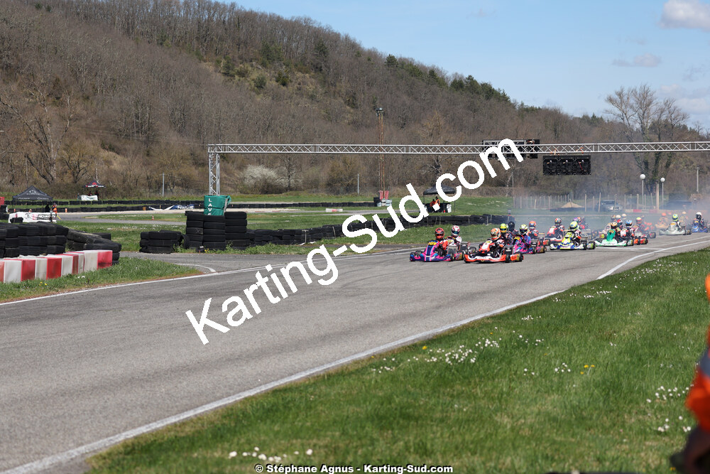 29 & 30/03/2025 : 2ème manche du Championnat du Sud au circuit d’Aigues-Vives (photos Stéphane Agnus) 2025 — karting