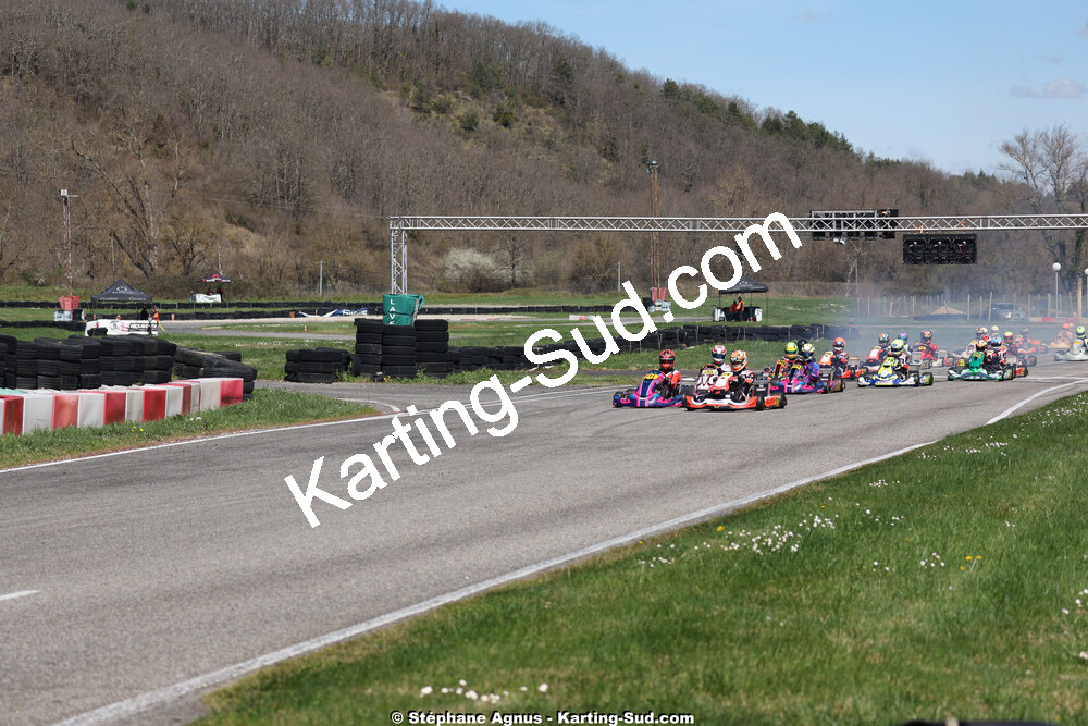 29 & 30/03/2025 : 2ème manche du Championnat du Sud au circuit d’Aigues-Vives (photos Stéphane Agnus) 2025 — karting