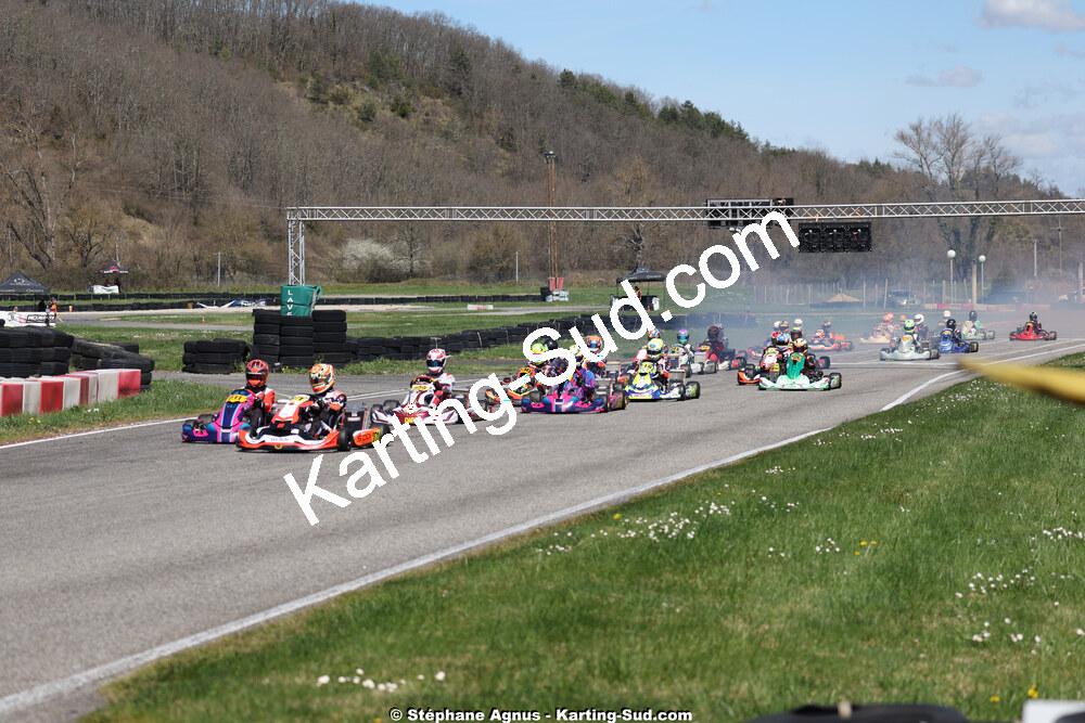 29 & 30/03/2025 : 2ème manche du Championnat du Sud au circuit d’Aigues-Vives (photos Stéphane Agnus) 2025 — karting