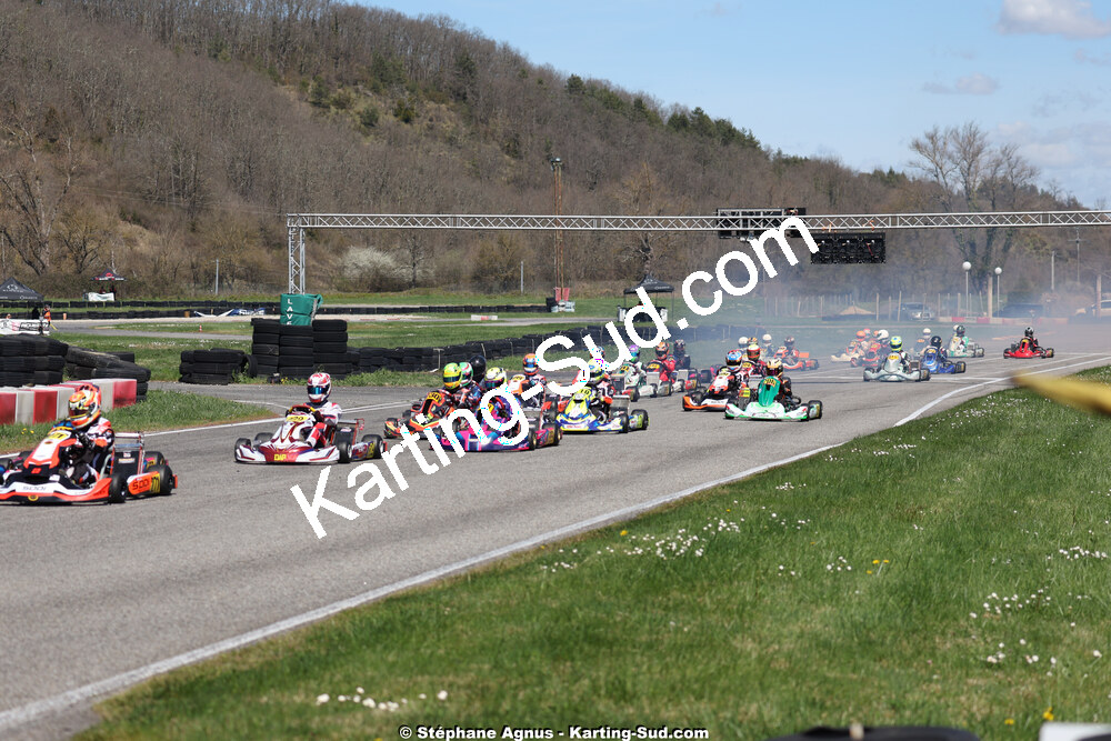 29 & 30/03/2025 : 2ème manche du Championnat du Sud au circuit d’Aigues-Vives (photos Stéphane Agnus) 2025 — karting