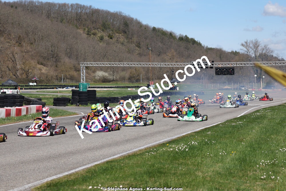29 & 30/03/2025 : 2ème manche du Championnat du Sud au circuit d’Aigues-Vives (photos Stéphane Agnus) 2025 — karting