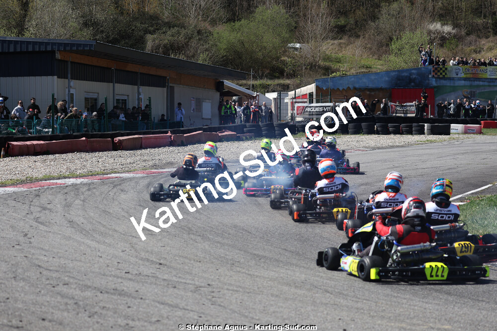 29 & 30/03/2025 : 2ème manche du Championnat du Sud au circuit d’Aigues-Vives (photos Stéphane Agnus) 2025 — karting