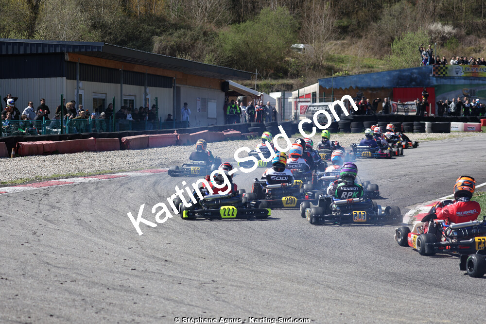 29 & 30/03/2025 : 2ème manche du Championnat du Sud au circuit d’Aigues-Vives (photos Stéphane Agnus) 2025 — karting