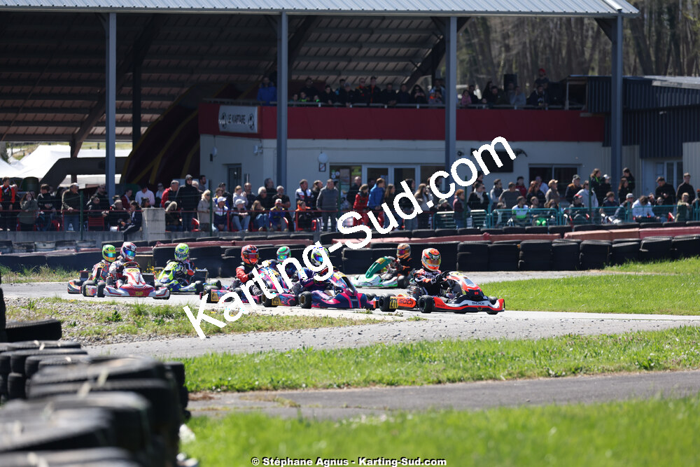 29 & 30/03/2025 : 2ème manche du Championnat du Sud au circuit d’Aigues-Vives (photos Stéphane Agnus) 2025 — karting