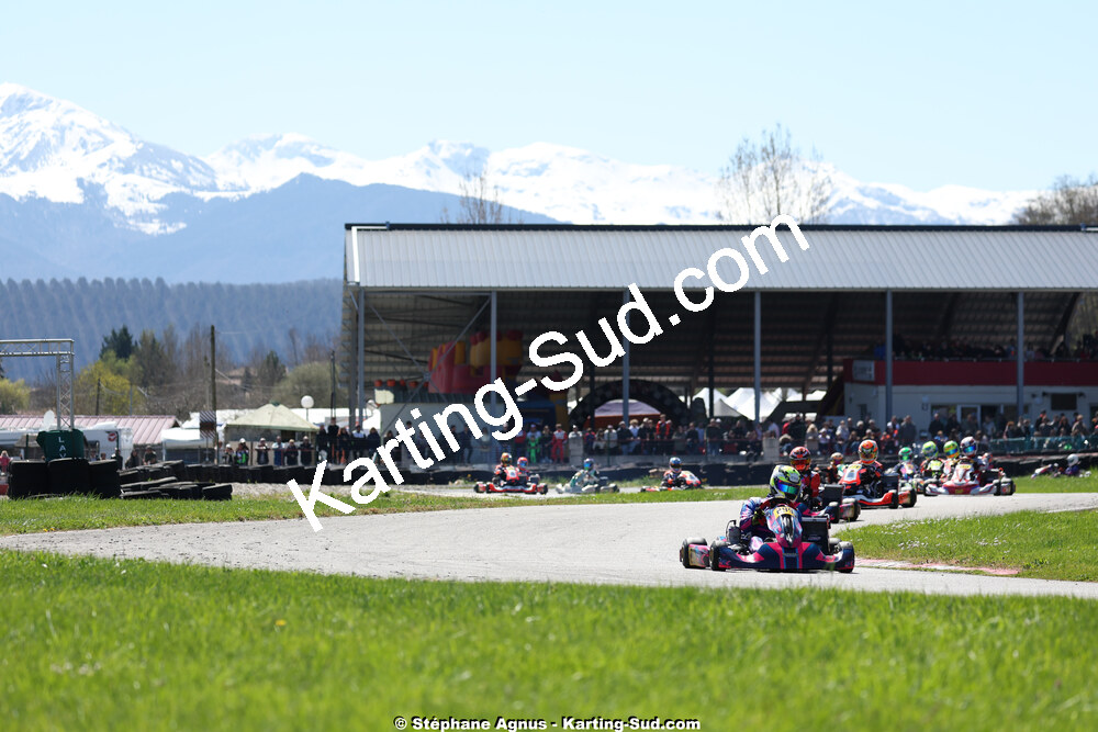 29 & 30/03/2025 : 2ème manche du Championnat du Sud au circuit d’Aigues-Vives (photos Stéphane Agnus) 2025 — karting