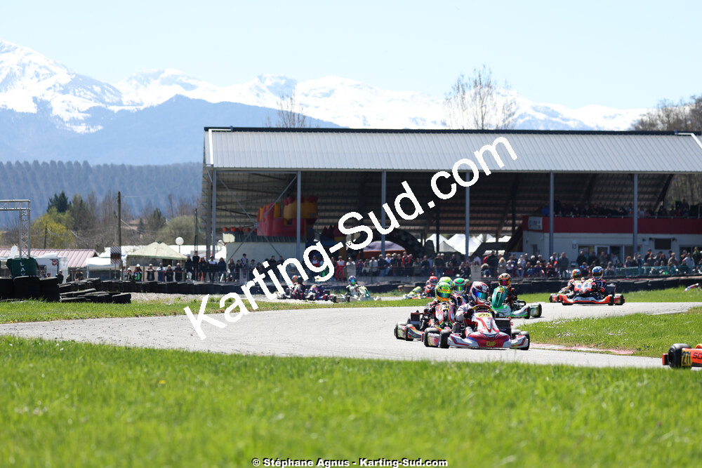 29 & 30/03/2025 : 2ème manche du Championnat du Sud au circuit d’Aigues-Vives (photos Stéphane Agnus) 2025 — karting