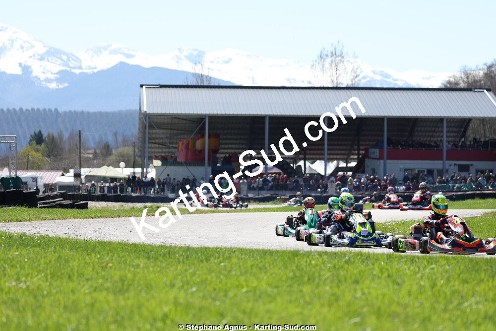 29 & 30/03/2025 : 2ème manche du Championnat du Sud au circuit d’Aigues-Vives (photos Stéphane Agnus) 2025 — karting