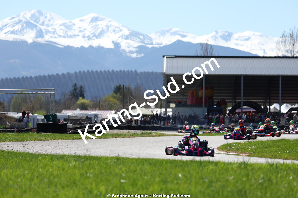 29 & 30/03/2025 : 2ème manche du Championnat du Sud au circuit d’Aigues-Vives (photos Stéphane Agnus) 2025 — karting