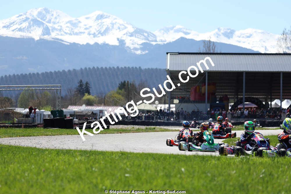 29 & 30/03/2025 : 2ème manche du Championnat du Sud au circuit d’Aigues-Vives (photos Stéphane Agnus) 2025 — karting