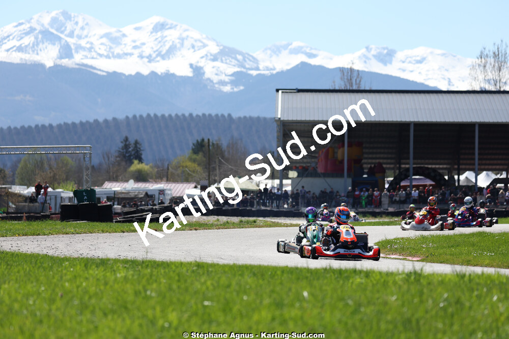 29 & 30/03/2025 : 2ème manche du Championnat du Sud au circuit d’Aigues-Vives (photos Stéphane Agnus) 2025 — karting