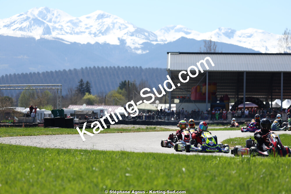 29 & 30/03/2025 : 2ème manche du Championnat du Sud au circuit d’Aigues-Vives (photos Stéphane Agnus) 2025 — karting