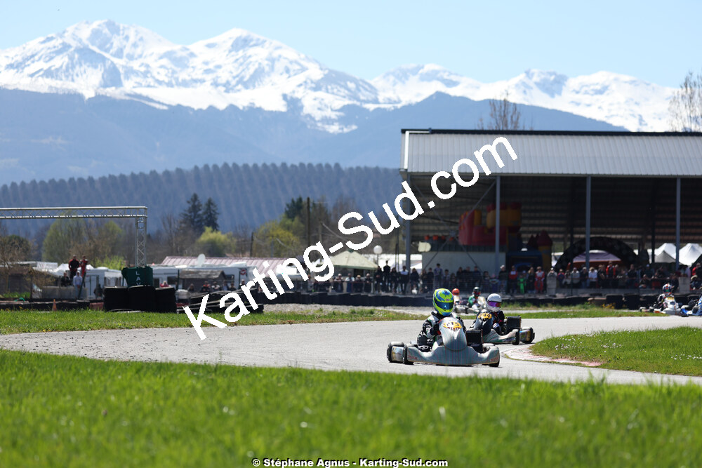 29 & 30/03/2025 : 2ème manche du Championnat du Sud au circuit d’Aigues-Vives (photos Stéphane Agnus) 2025 — karting