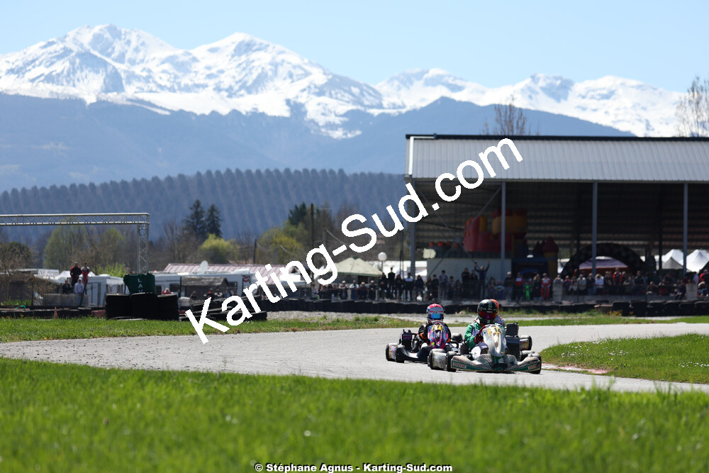 29 & 30/03/2025 : 2ème manche du Championnat du Sud au circuit d’Aigues-Vives (photos Stéphane Agnus) 2025 — karting