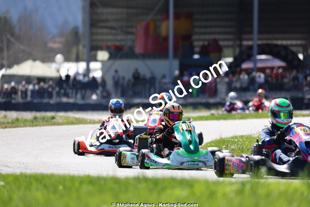 29 & 30/03/2025 : 2ème manche du Championnat du Sud au circuit d’Aigues-Vives (photos Stéphane Agnus) 2025 — karting