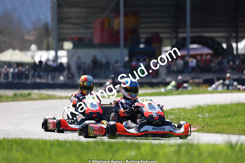29 & 30/03/2025 : 2ème manche du Championnat du Sud au circuit d’Aigues-Vives (photos Stéphane Agnus) 2025 — karting