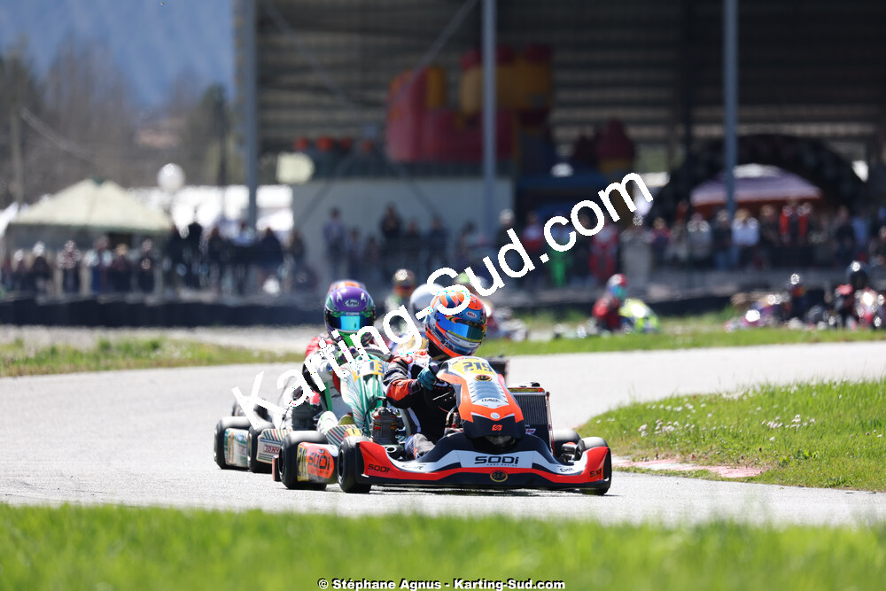 29 & 30/03/2025 : 2ème manche du Championnat du Sud au circuit d’Aigues-Vives (photos Stéphane Agnus) 2025 — karting