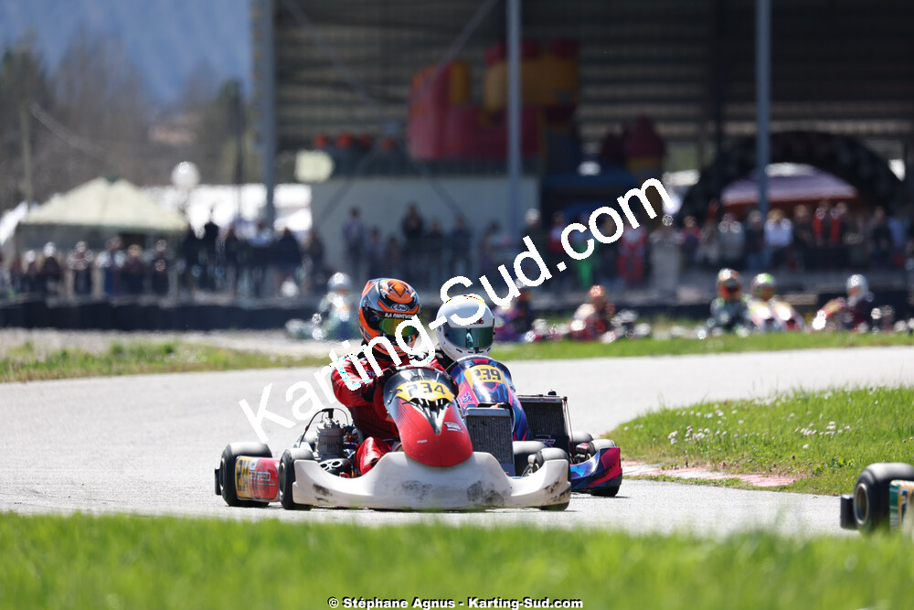 29 & 30/03/2025 : 2ème manche du Championnat du Sud au circuit d’Aigues-Vives (photos Stéphane Agnus) 2025 — karting