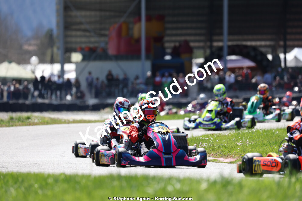 29 & 30/03/2025 : 2ème manche du Championnat du Sud au circuit d’Aigues-Vives (photos Stéphane Agnus) 2025 — karting