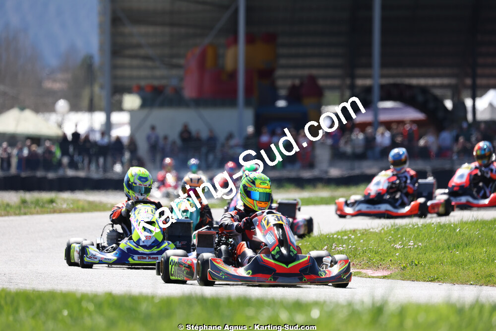 29 & 30/03/2025 : 2ème manche du Championnat du Sud au circuit d’Aigues-Vives (photos Stéphane Agnus) 2025 — karting