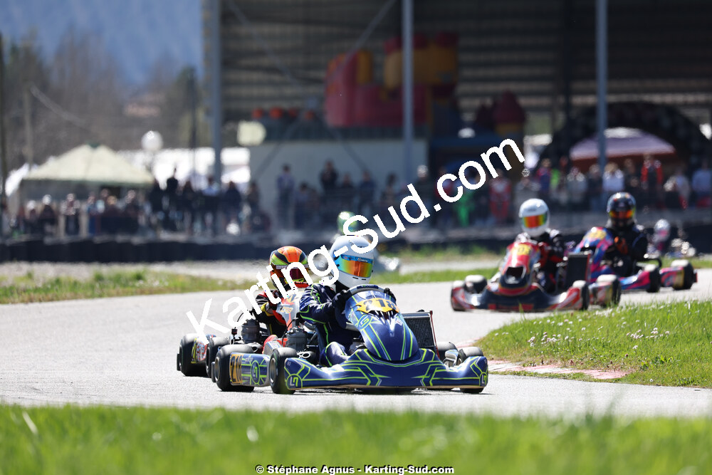 29 & 30/03/2025 : 2ème manche du Championnat du Sud au circuit d’Aigues-Vives (photos Stéphane Agnus) 2025 — karting