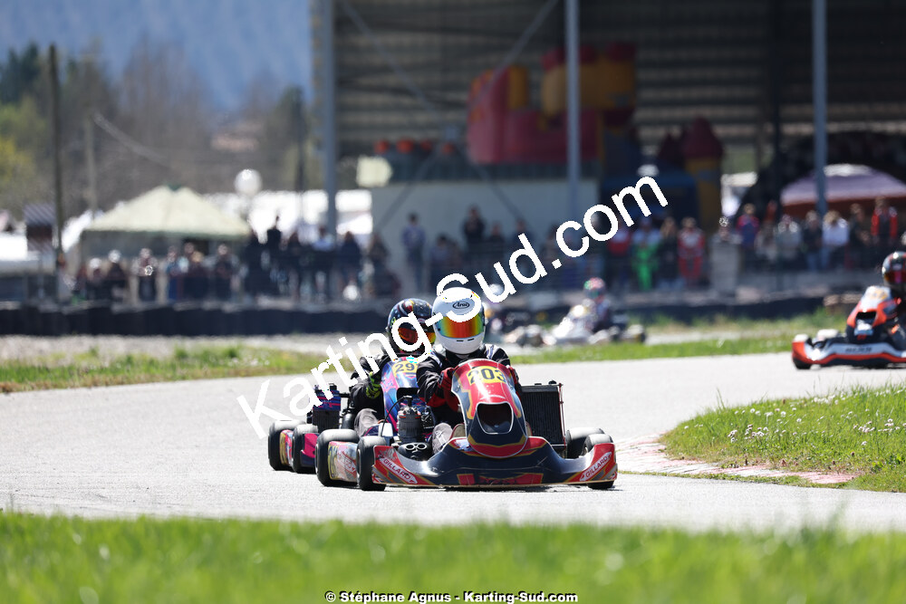 29 & 30/03/2025 : 2ème manche du Championnat du Sud au circuit d’Aigues-Vives (photos Stéphane Agnus) 2025 — karting