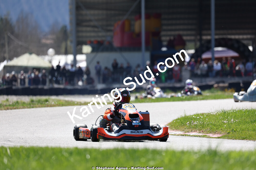 29 & 30/03/2025 : 2ème manche du Championnat du Sud au circuit d’Aigues-Vives (photos Stéphane Agnus) 2025 — karting