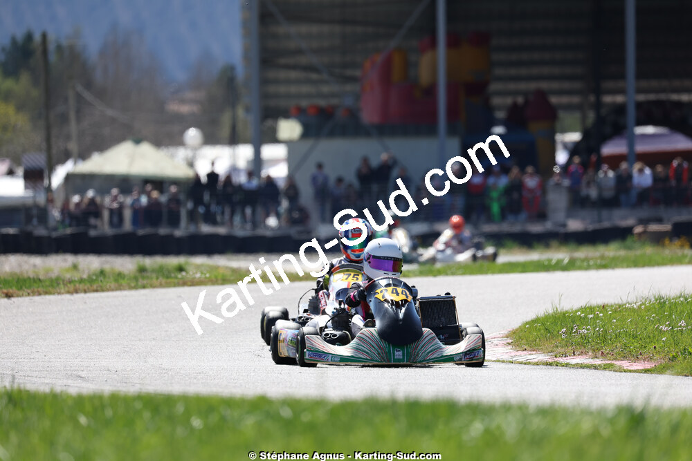 29 & 30/03/2025 : 2ème manche du Championnat du Sud au circuit d’Aigues-Vives (photos Stéphane Agnus) 2025 — karting