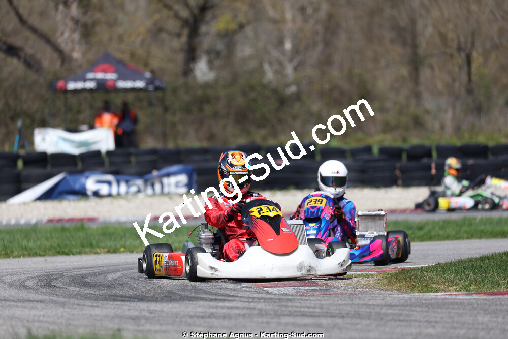 29 & 30/03/2025 : 2ème manche du Championnat du Sud au circuit d’Aigues-Vives (photos Stéphane Agnus) 2025 — karting