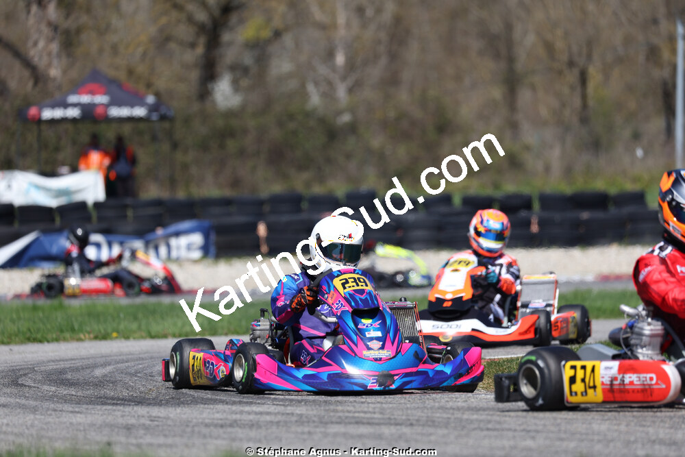 29 & 30/03/2025 : 2ème manche du Championnat du Sud au circuit d’Aigues-Vives (photos Stéphane Agnus) 2025 — karting