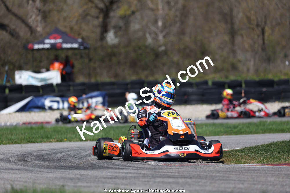 29 & 30/03/2025 : 2ème manche du Championnat du Sud au circuit d’Aigues-Vives (photos Stéphane Agnus) 2025 — karting