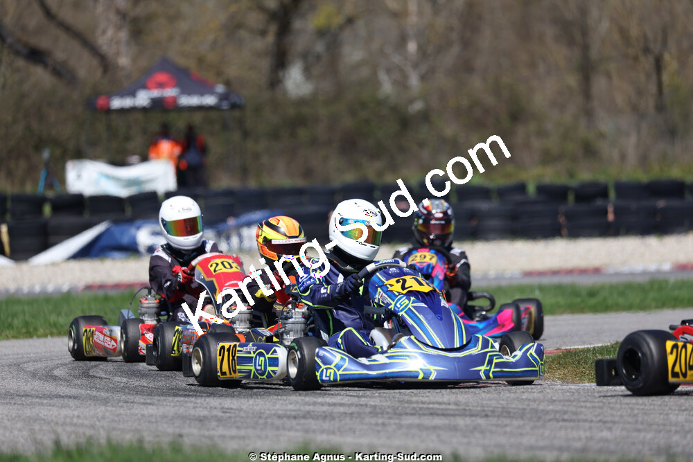 29 & 30/03/2025 : 2ème manche du Championnat du Sud au circuit d’Aigues-Vives (photos Stéphane Agnus) 2025 — karting