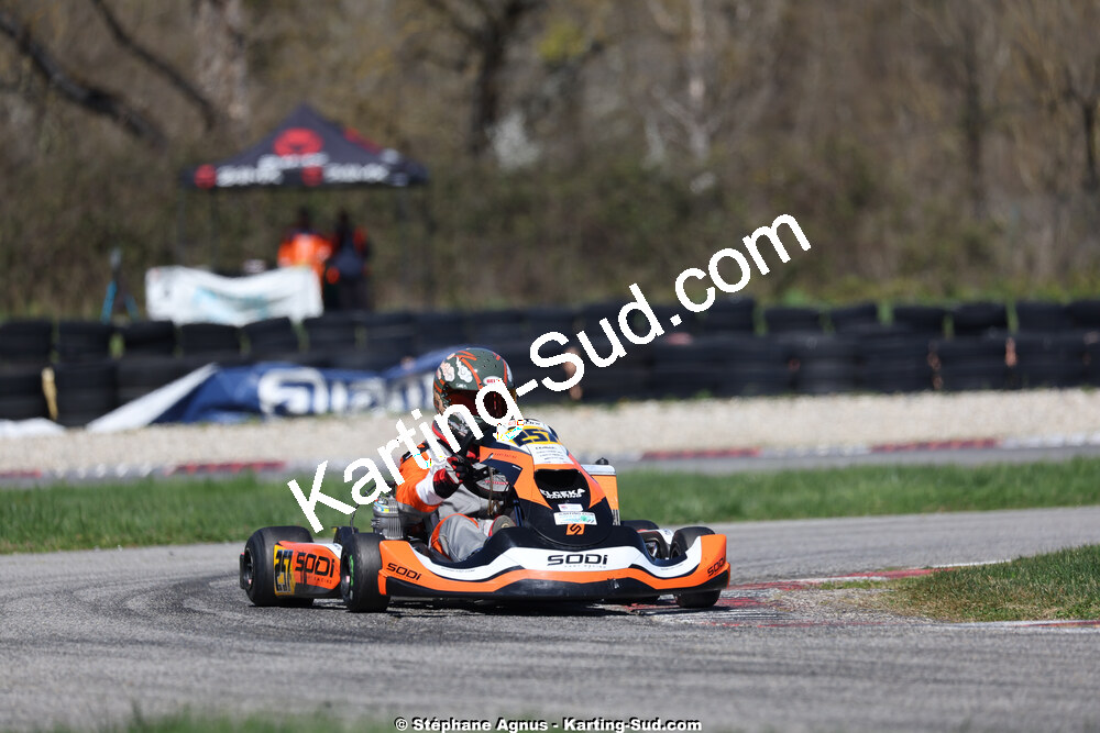 29 & 30/03/2025 : 2ème manche du Championnat du Sud au circuit d’Aigues-Vives (photos Stéphane Agnus) 2025 — karting