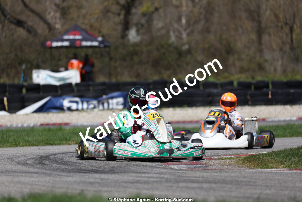 29 & 30/03/2025 : 2ème manche du Championnat du Sud au circuit d’Aigues-Vives (photos Stéphane Agnus) 2025 — karting