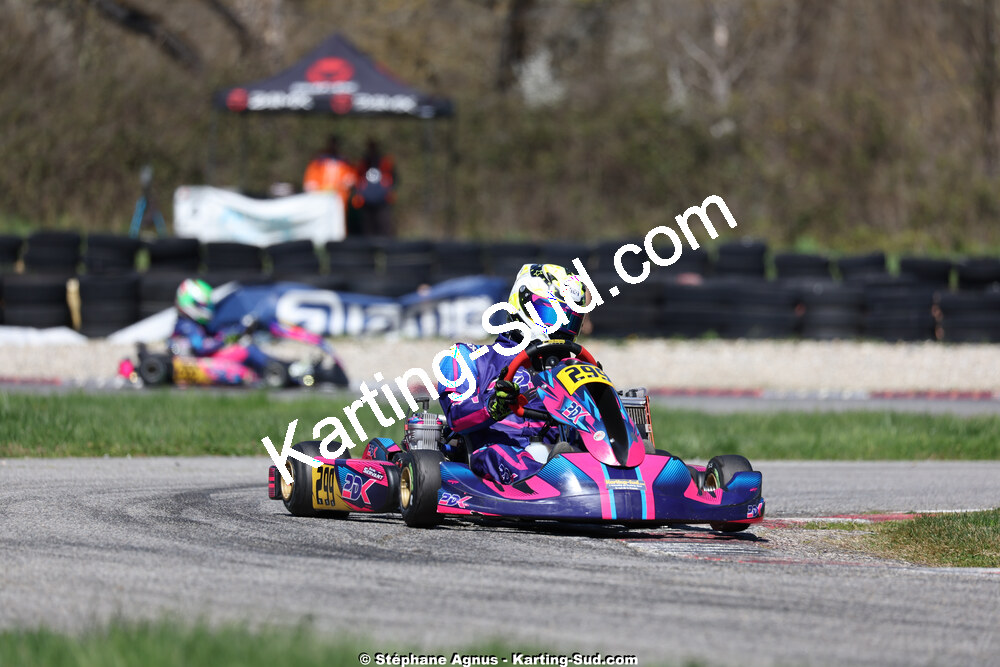 29 & 30/03/2025 : 2ème manche du Championnat du Sud au circuit d’Aigues-Vives (photos Stéphane Agnus) 2025 — karting