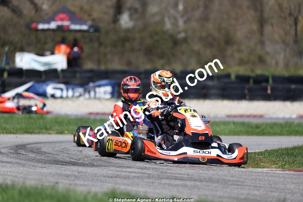29 & 30/03/2025 : 2ème manche du Championnat du Sud au circuit d’Aigues-Vives (photos Stéphane Agnus) 2025 — karting