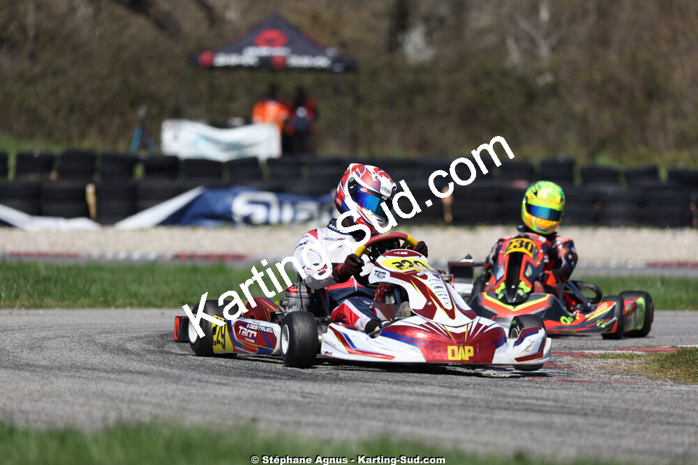 29 & 30/03/2025 : 2ème manche du Championnat du Sud au circuit d’Aigues-Vives (photos Stéphane Agnus) 2025 — karting