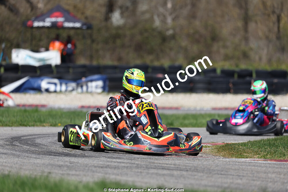 29 & 30/03/2025 : 2ème manche du Championnat du Sud au circuit d’Aigues-Vives (photos Stéphane Agnus) 2025 — karting