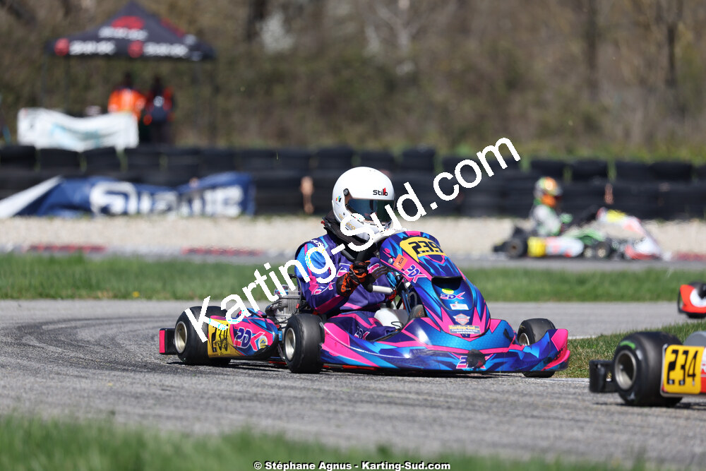 29 & 30/03/2025 : 2ème manche du Championnat du Sud au circuit d’Aigues-Vives (photos Stéphane Agnus) 2025 — karting