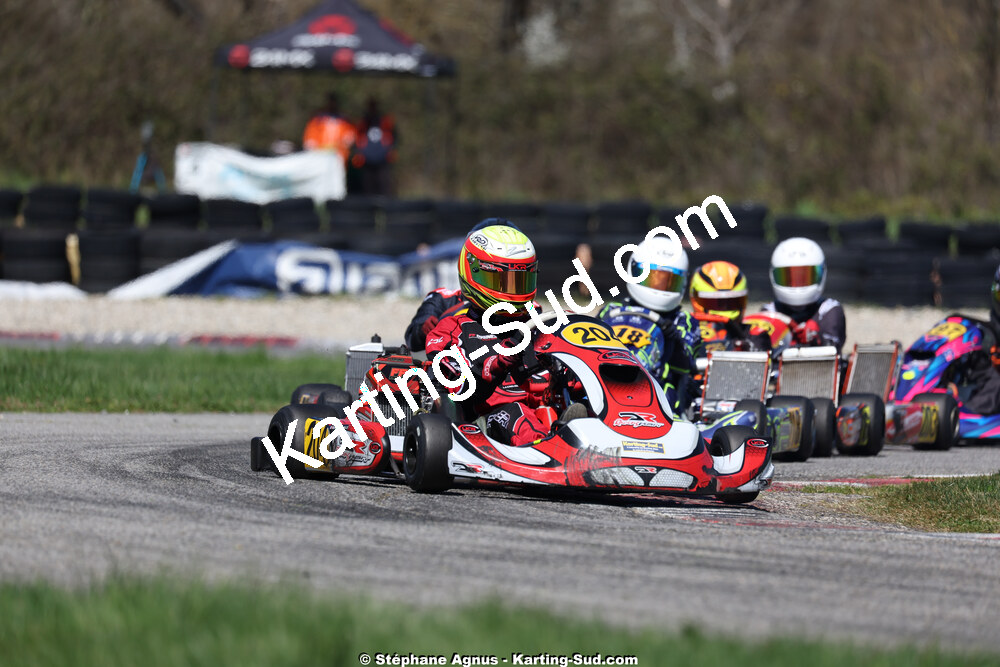 29 & 30/03/2025 : 2ème manche du Championnat du Sud au circuit d’Aigues-Vives (photos Stéphane Agnus) 2025 — karting