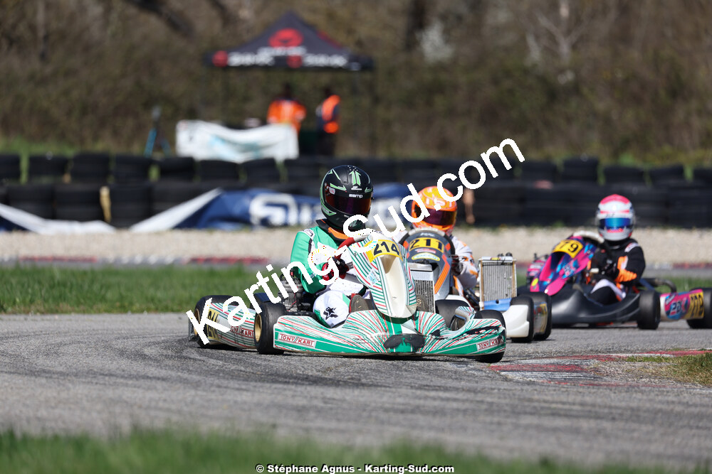 29 & 30/03/2025 : 2ème manche du Championnat du Sud au circuit d’Aigues-Vives (photos Stéphane Agnus) 2025 — karting
